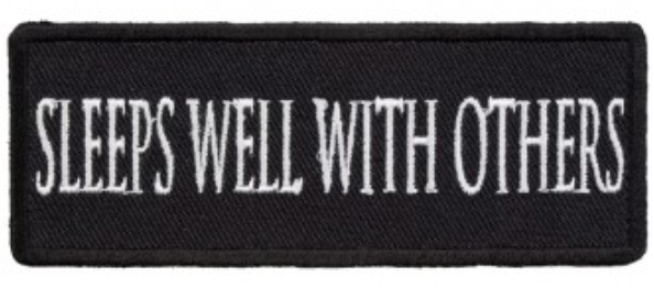 Sleeps Well With Others Patch